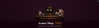 Armor shop