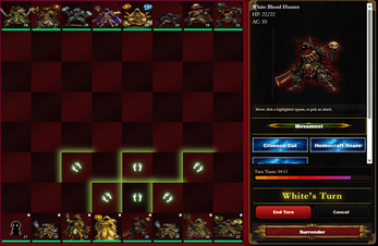Shadow Strategy tactical battle