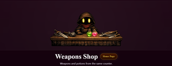 Weapons shop