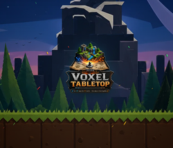 Voxel Tabletop world